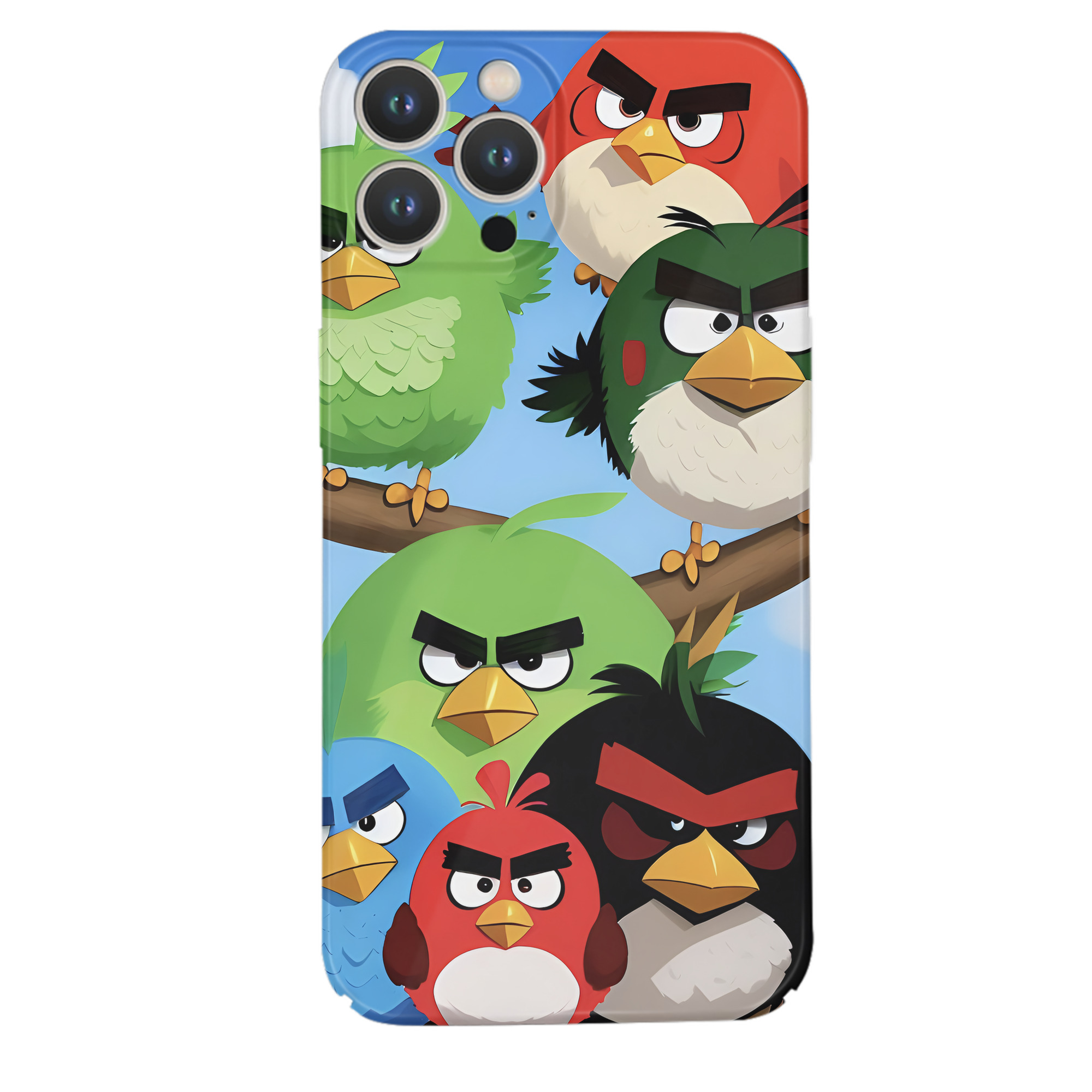 （画像用） Angry Birds アングリーバード 【iPhone 14シリーズ対応】ハードケース
